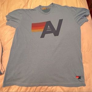 Aviator Nation bundle Logo Tee Cobalt and Women’s 5 stripe sweatpants